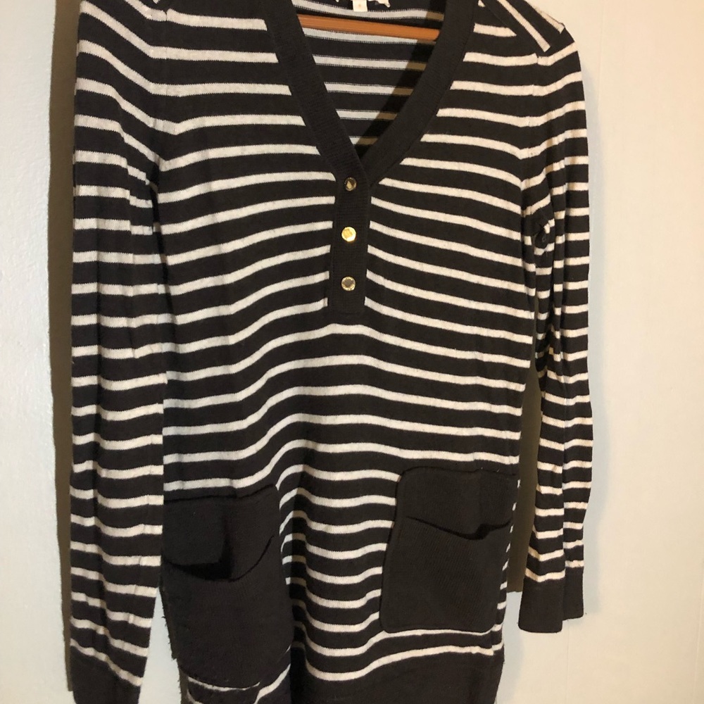 Tory Burch v-neck brown sweater